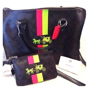 NWOT coach 2 piece set